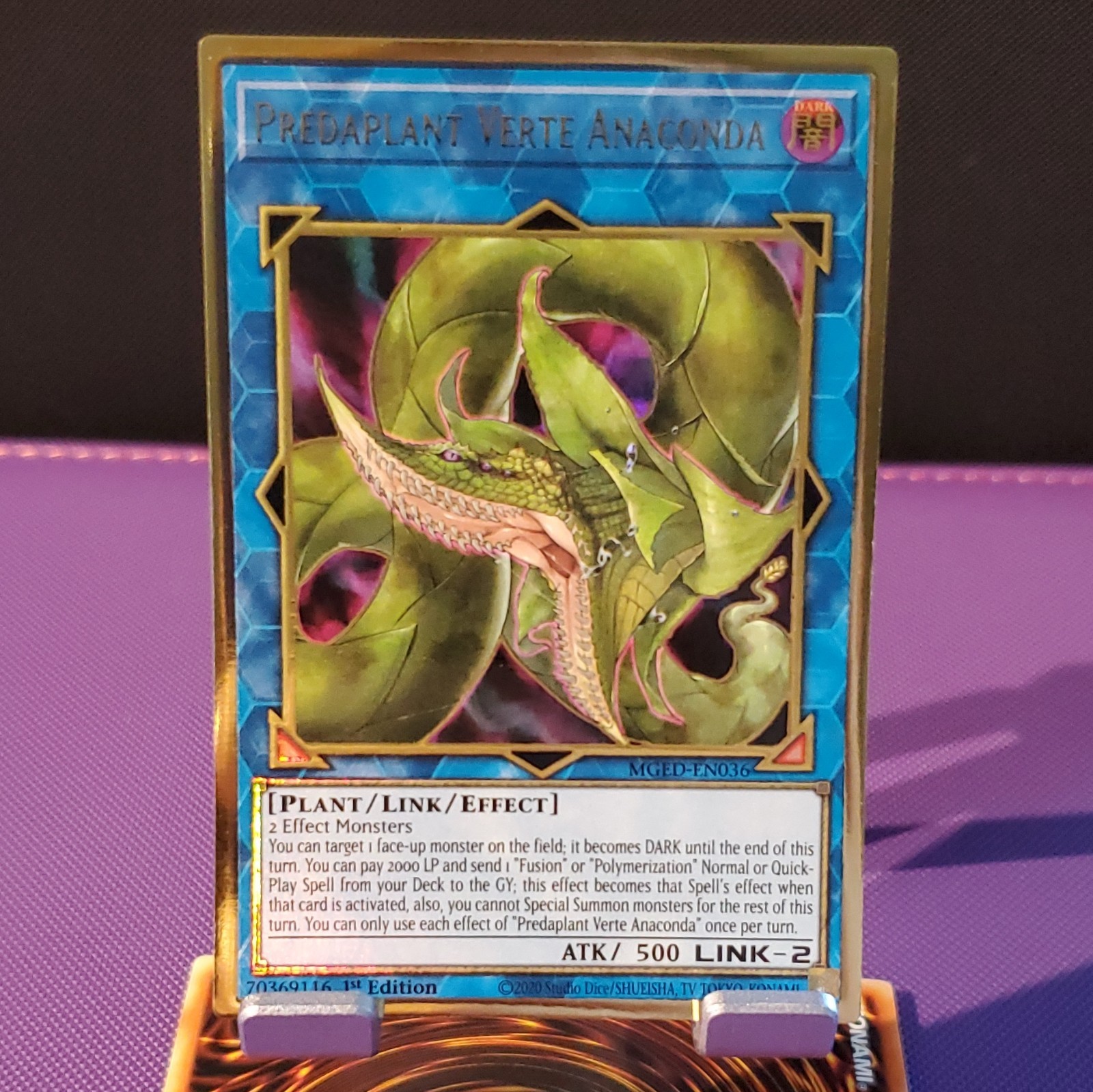 Predaplant Verte Anaconda MGED-EN036 Maximum Gold: El Dorado 1st Edition