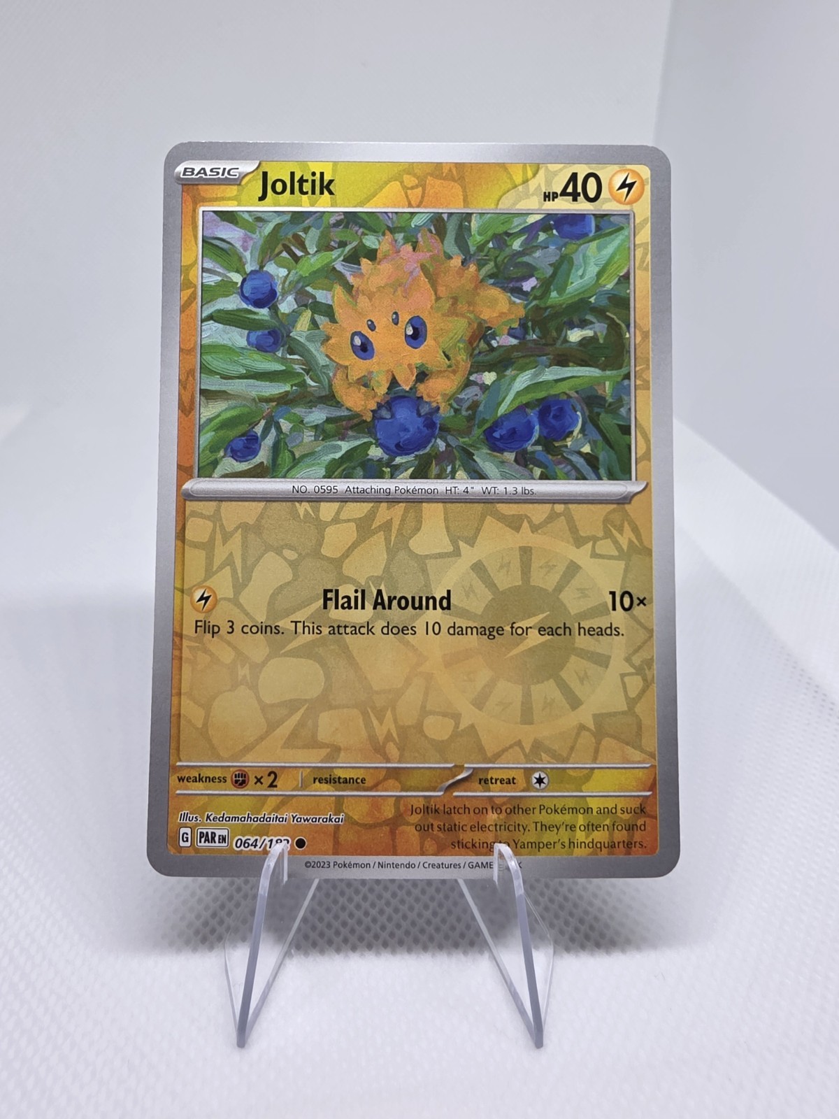 Pokemon TCG Joltik 64/182 Common Reverse Holo English NM