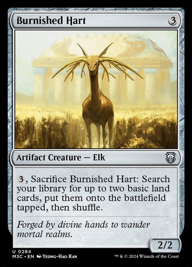 Burnished Hart 284 NM Modern Horizons 3 Commander MTG