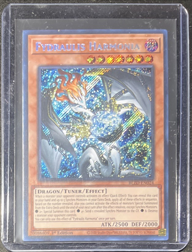 Fydraulis Harmonia BLZD-EN024 Blazing Dominion 1st Edition Secret Rare