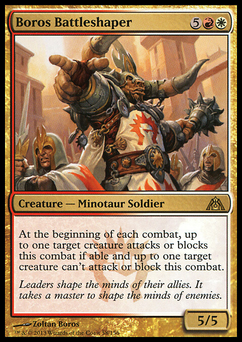 Magic the Gathering MTG Boros Battleshaper (58) Dragon’s Maze LP