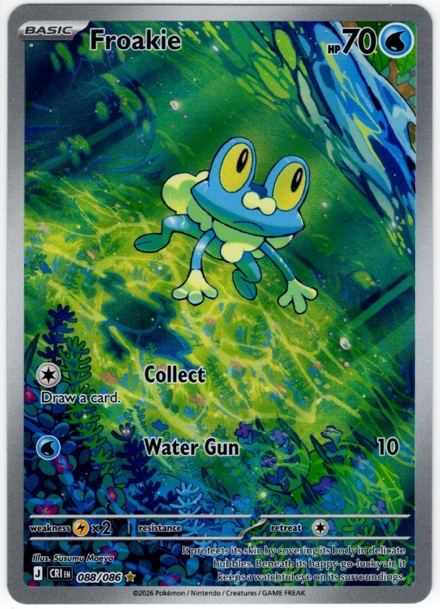 Froakie 088/086 Chaos Rising Holo