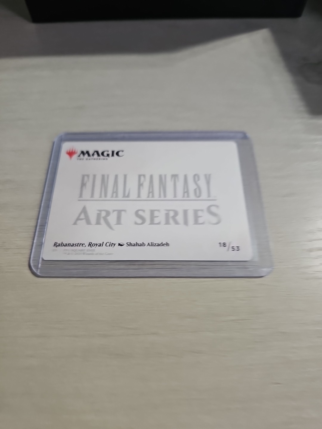 #18 Rabanastre, Royal City Final Fantasy Art Series MTG Card 18/53