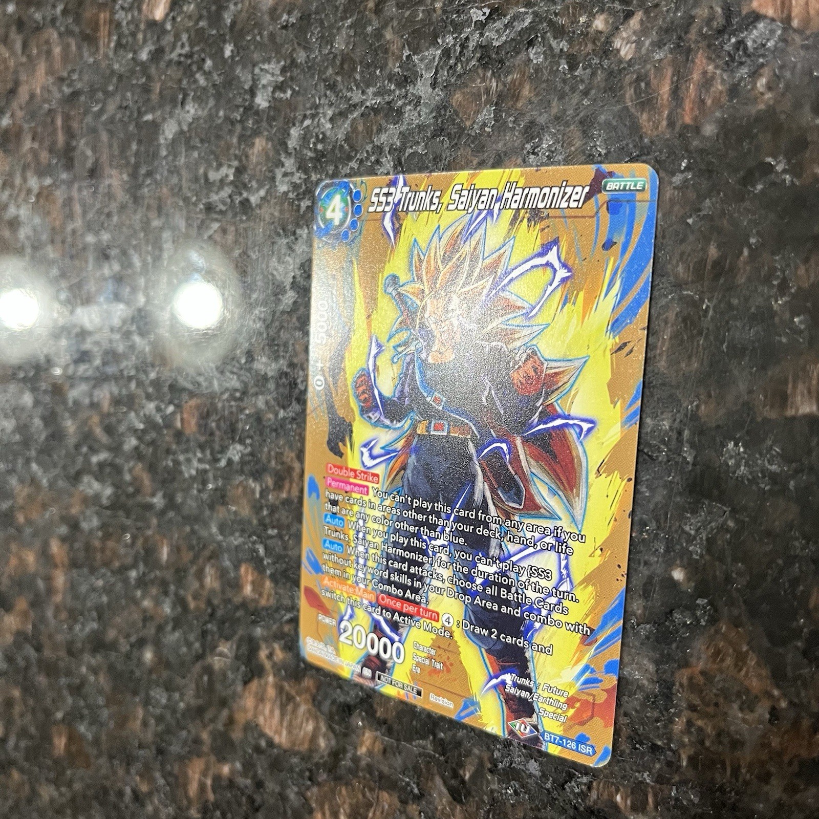 SS3 Trunks Saiyan Harmonizer BT7-126 Non Foil Dragon Ball Super Card Game | NM