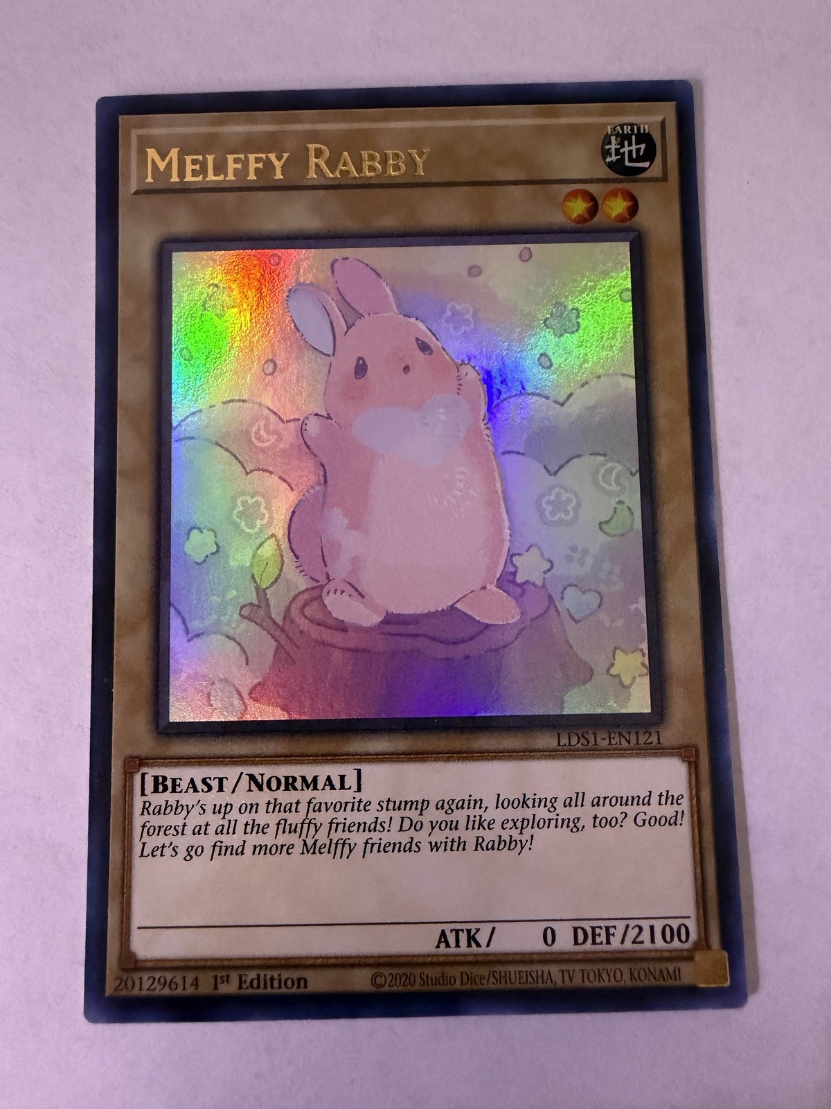 Yugioh – Melffy Rabby – Ultra – 1st – LDS1-EN121 – NM