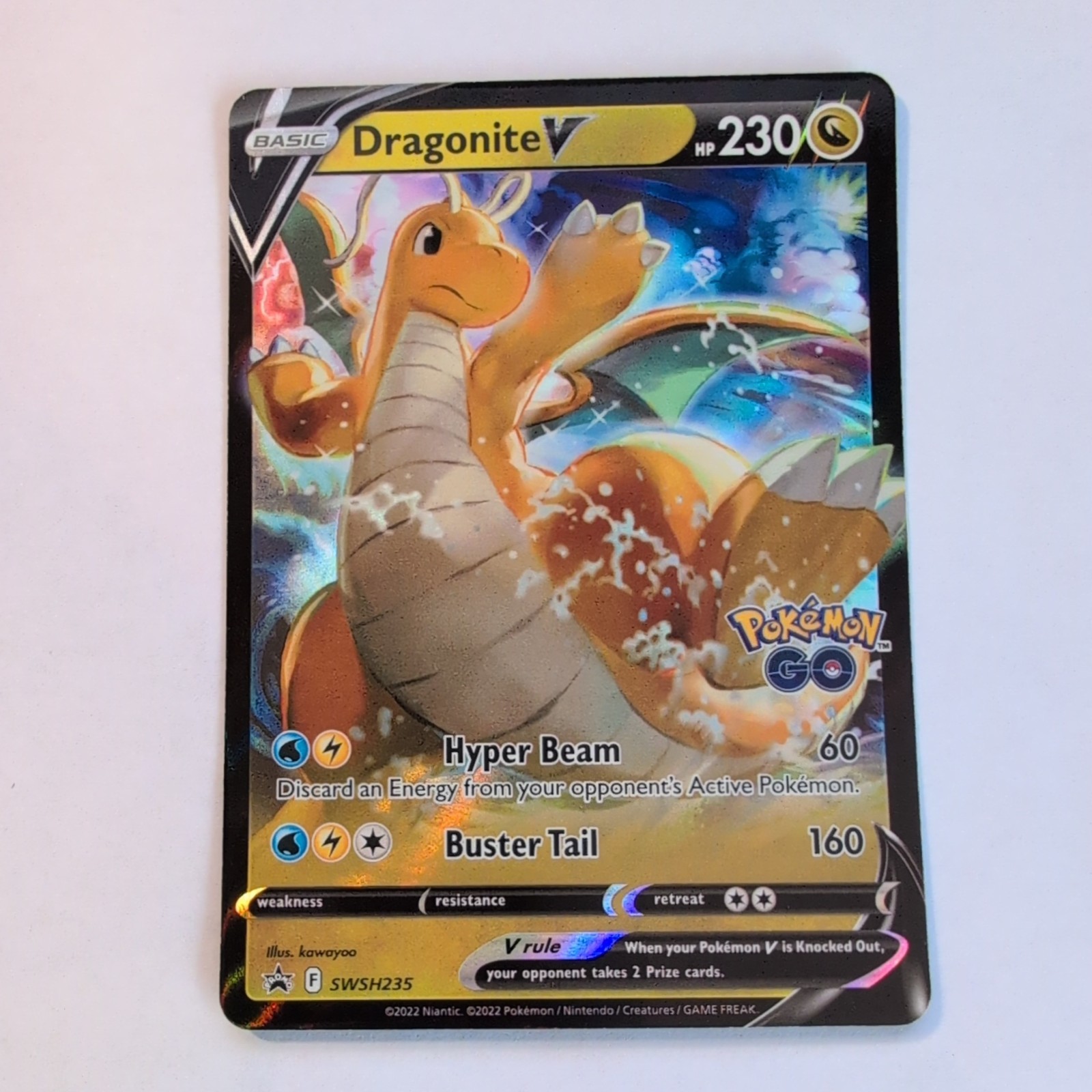 Dragonite V SWSH235 SWSH: Sword & Shield Promo Cards Holo NM POKEMON TCGDragonit