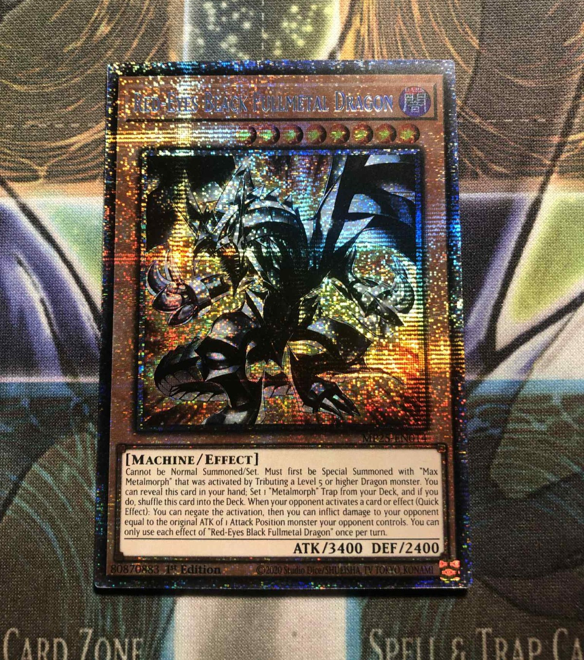 *** RED-EYES BLACK FULLMETAL DRAGON *** STARLIGHT RARE MP25-EN014 YUGIOH!