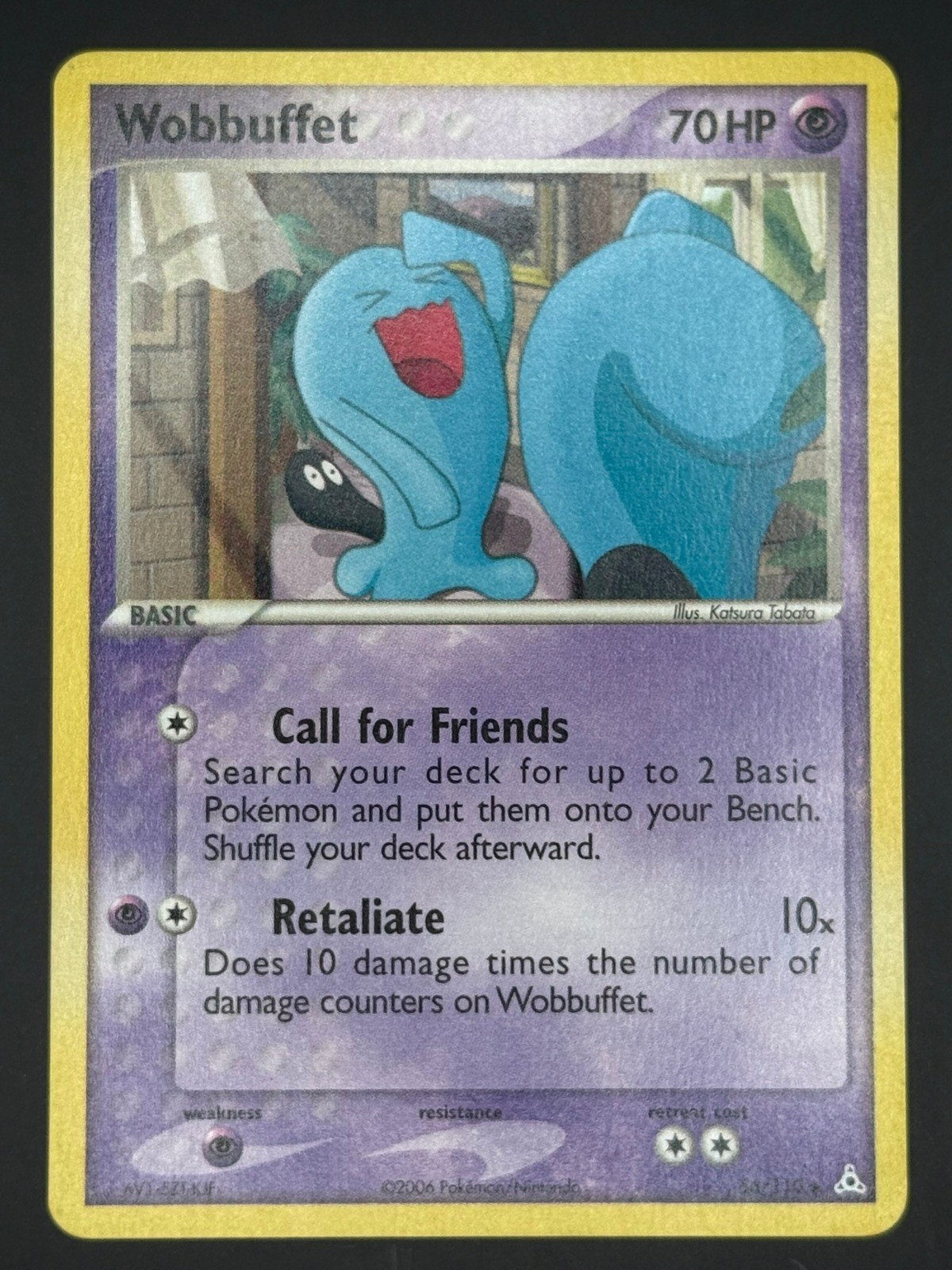 Wobbuffet Holon Phantoms 56/110 Uncommon PTCG MP