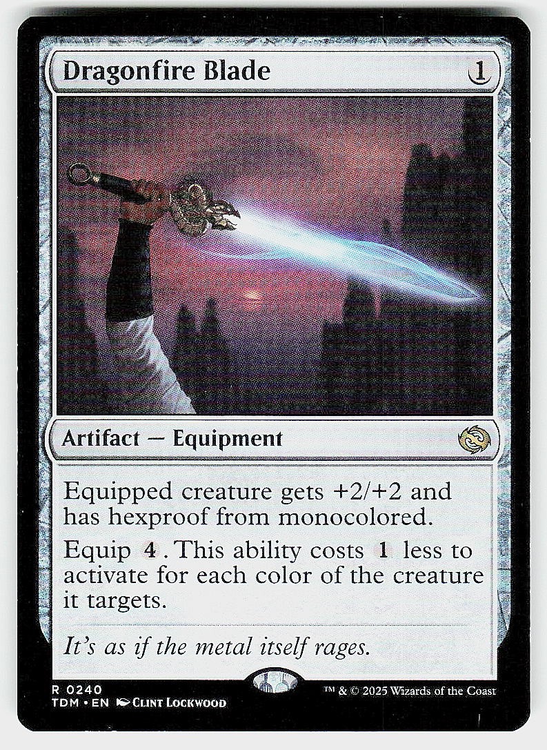 Dragonfire Blade Tarkir: Dragonstorm 240 NM