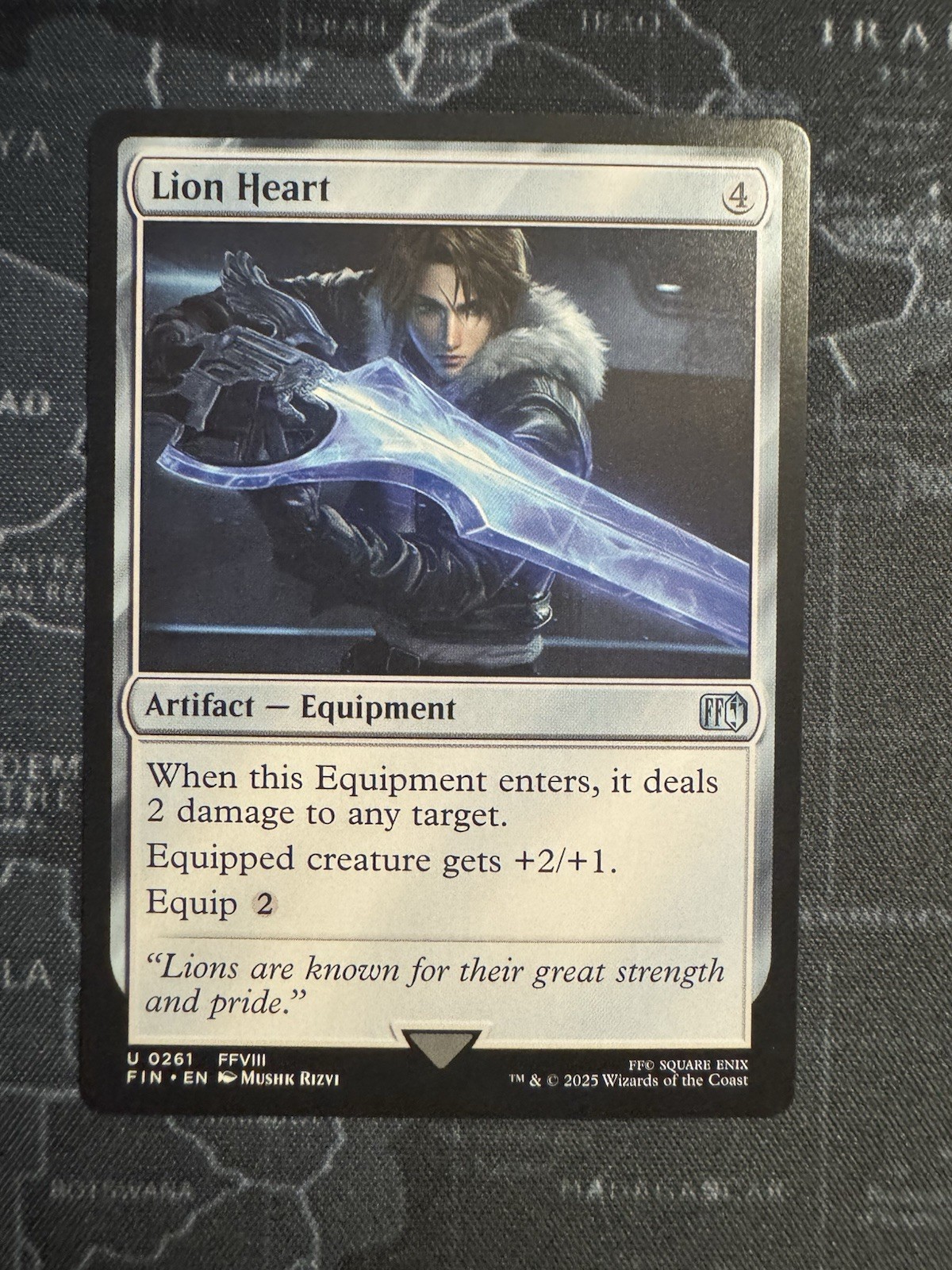 Lion Heart [Universes Beyond: Final Fantasy] MTG Magic *Ships Now*