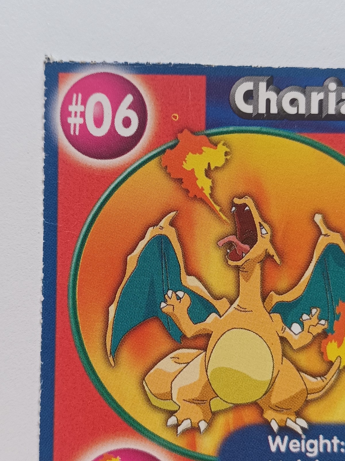 Pokémon TCG Charizard #06 Burger King PokeTrivia Card #06