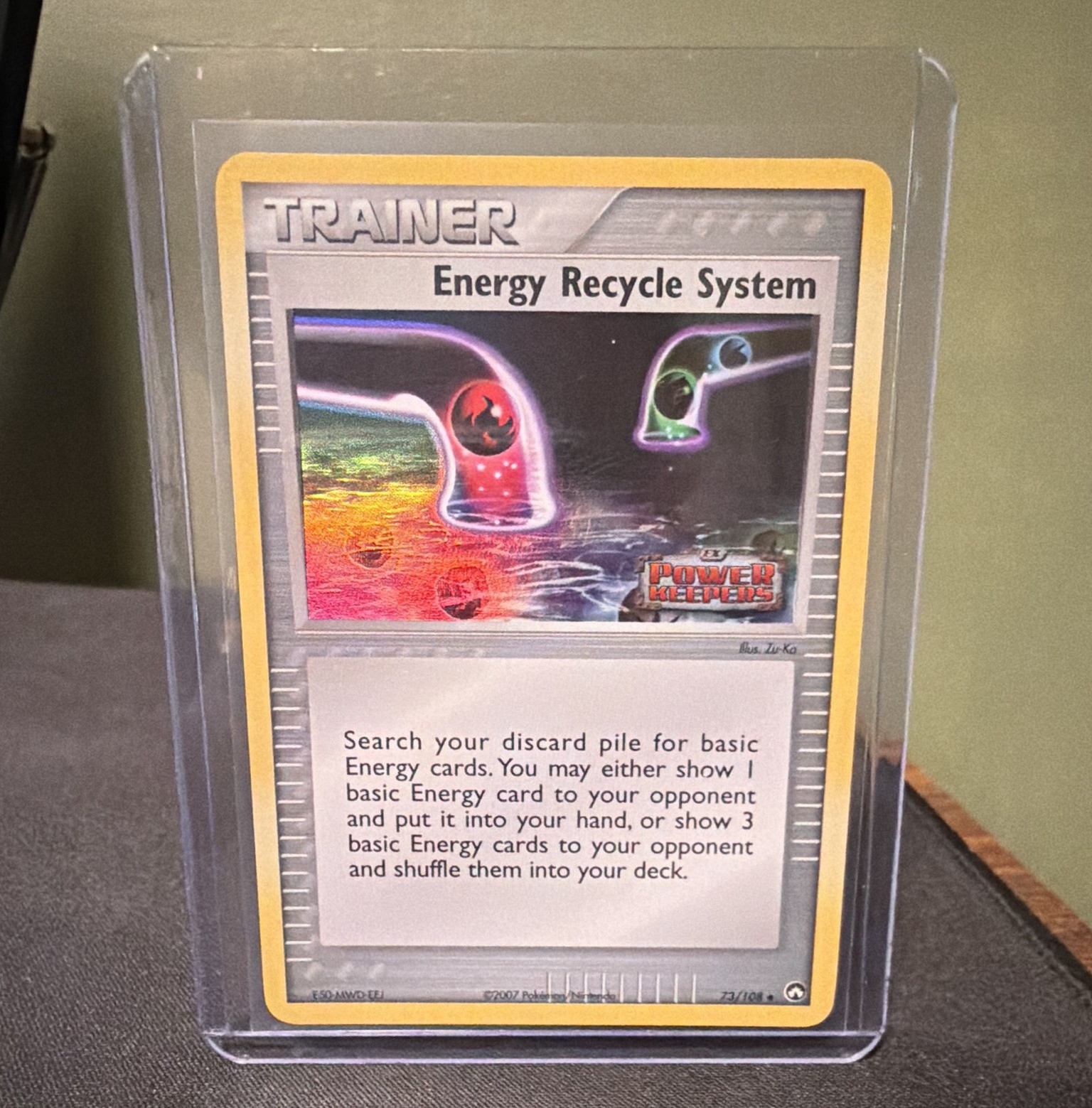 Pokemon TCG Energy Recycle System Power Keepers 73/108 English 2007
