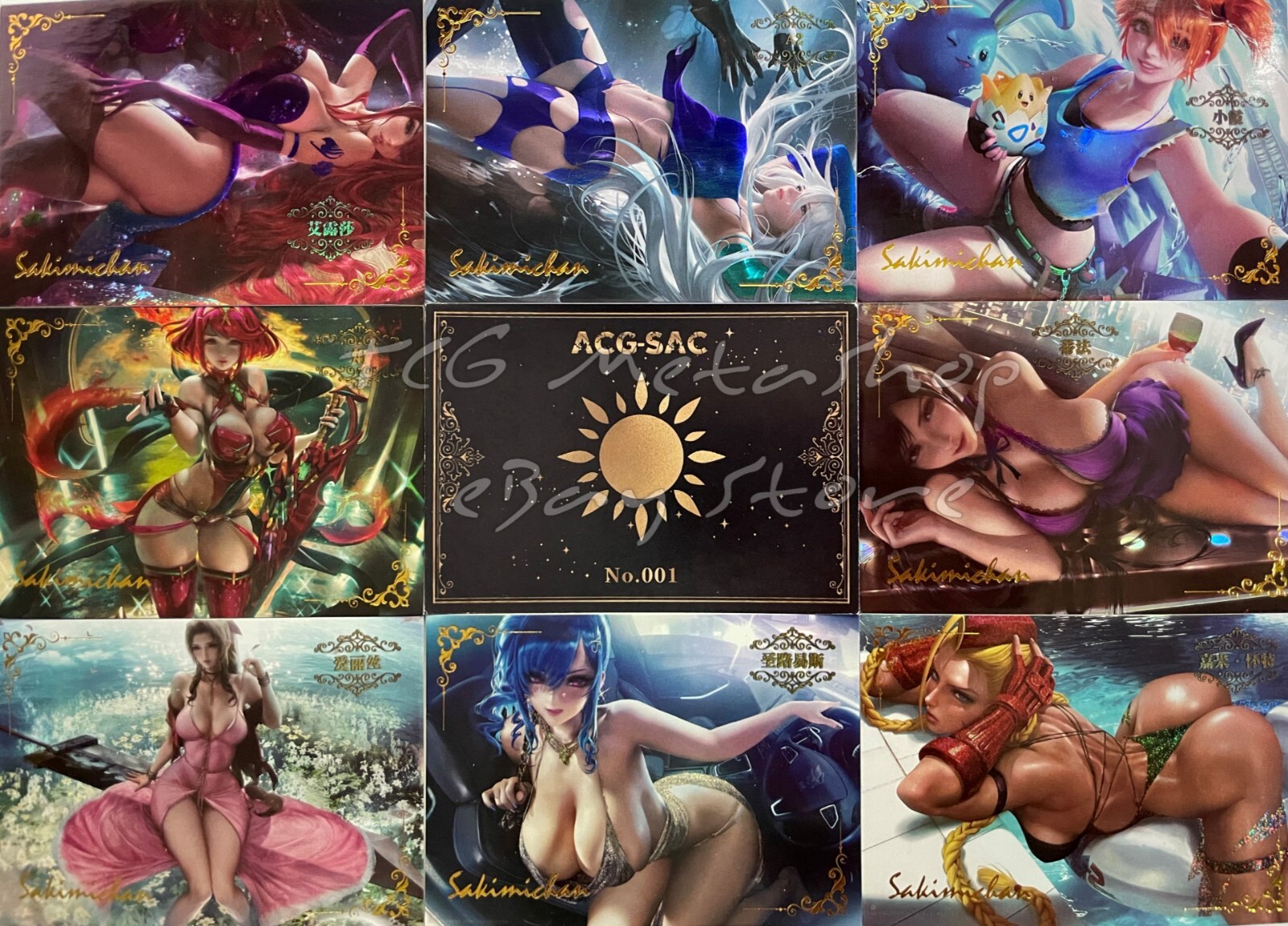 🔥 ACG-SAC [Pick your card Sun 1 – 38] Goddess Story Anime Waifu Doujin 🔥