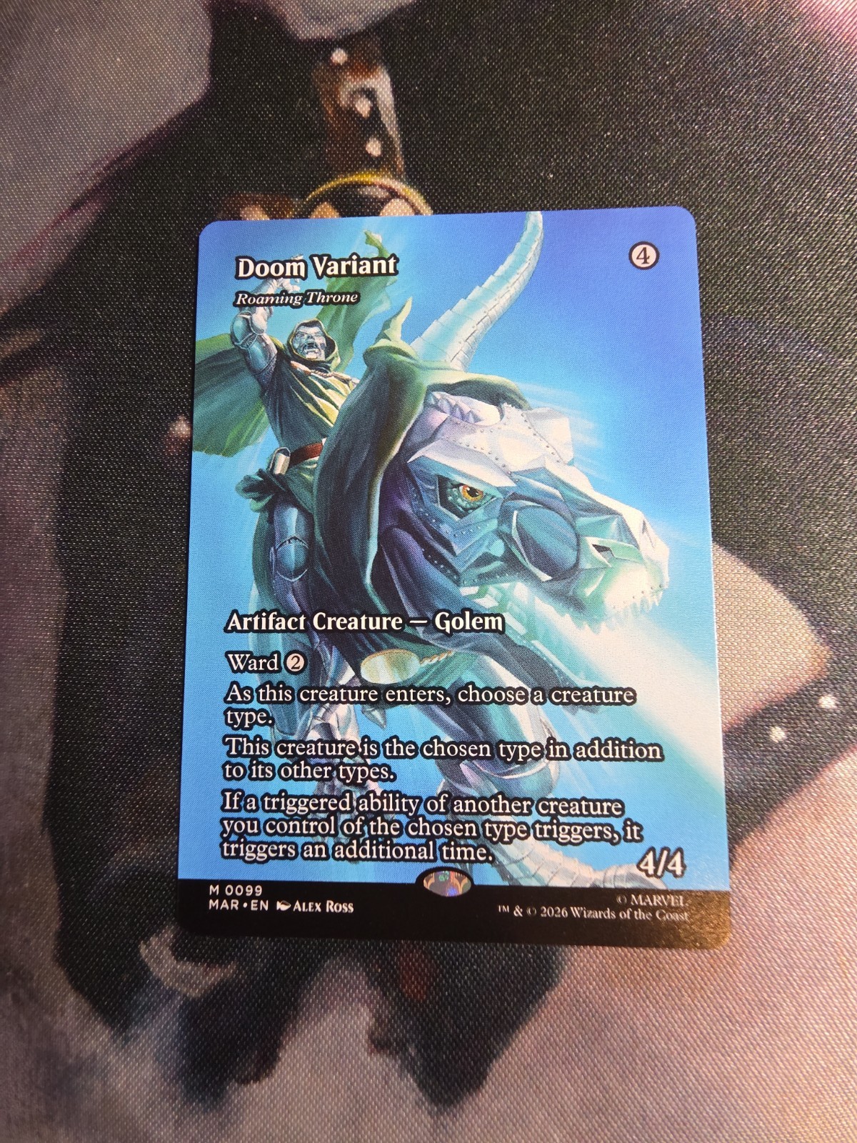 Doom Variant – Roaming Throne (Borderless) Marvel Universe Eternal-Legal Regular