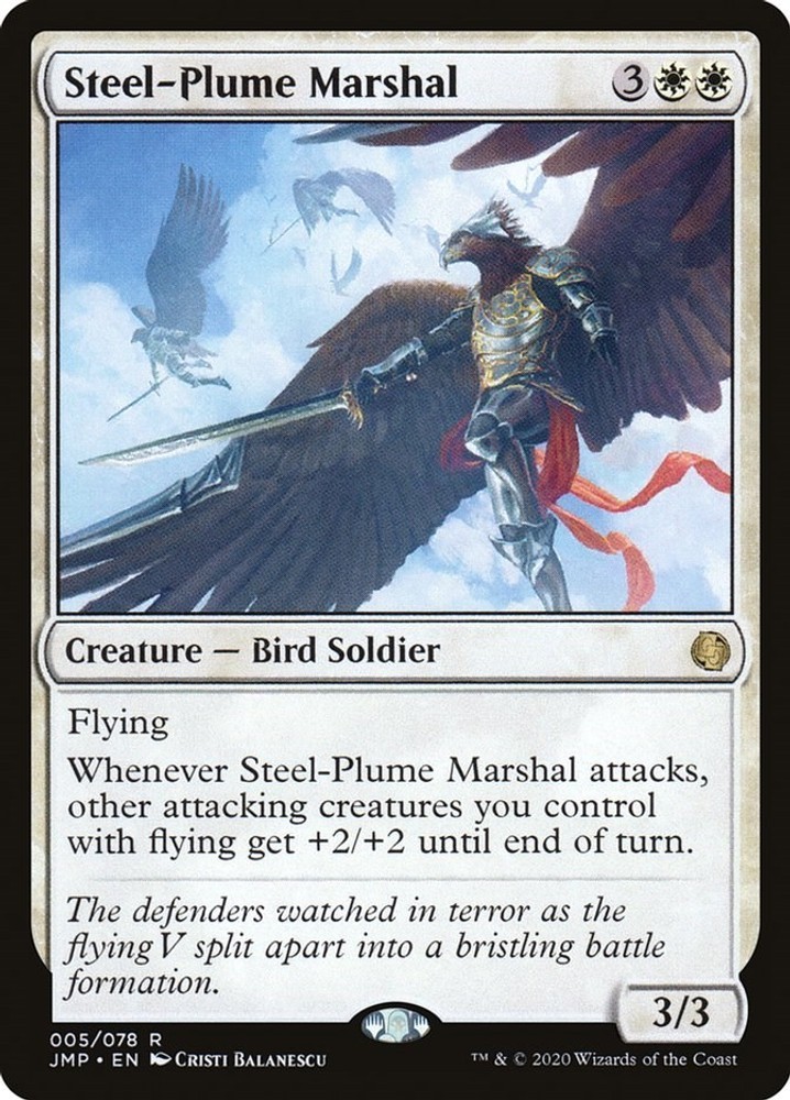 Steel-Plume Marshal Rare JMP 5 NM