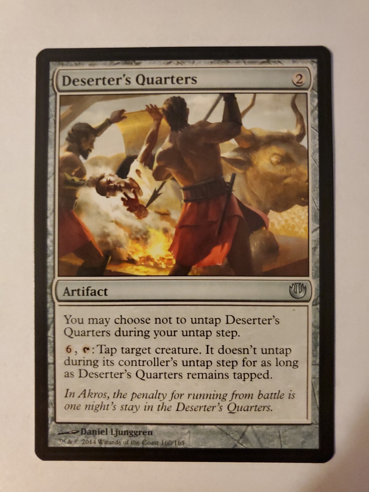 MTG Magic The Gathering Card Deserter’s Quarters Artifact Theros 2014