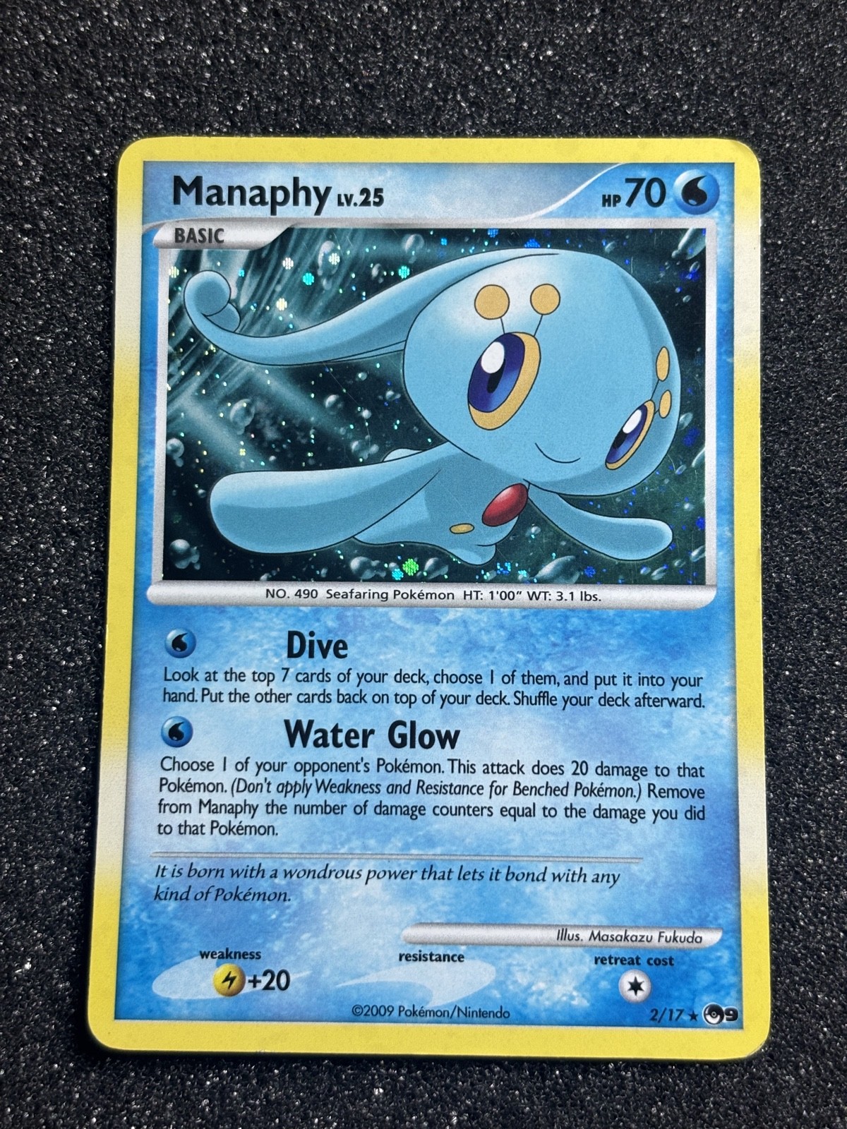 Manaphy 002/017 POP Series 9 Holo