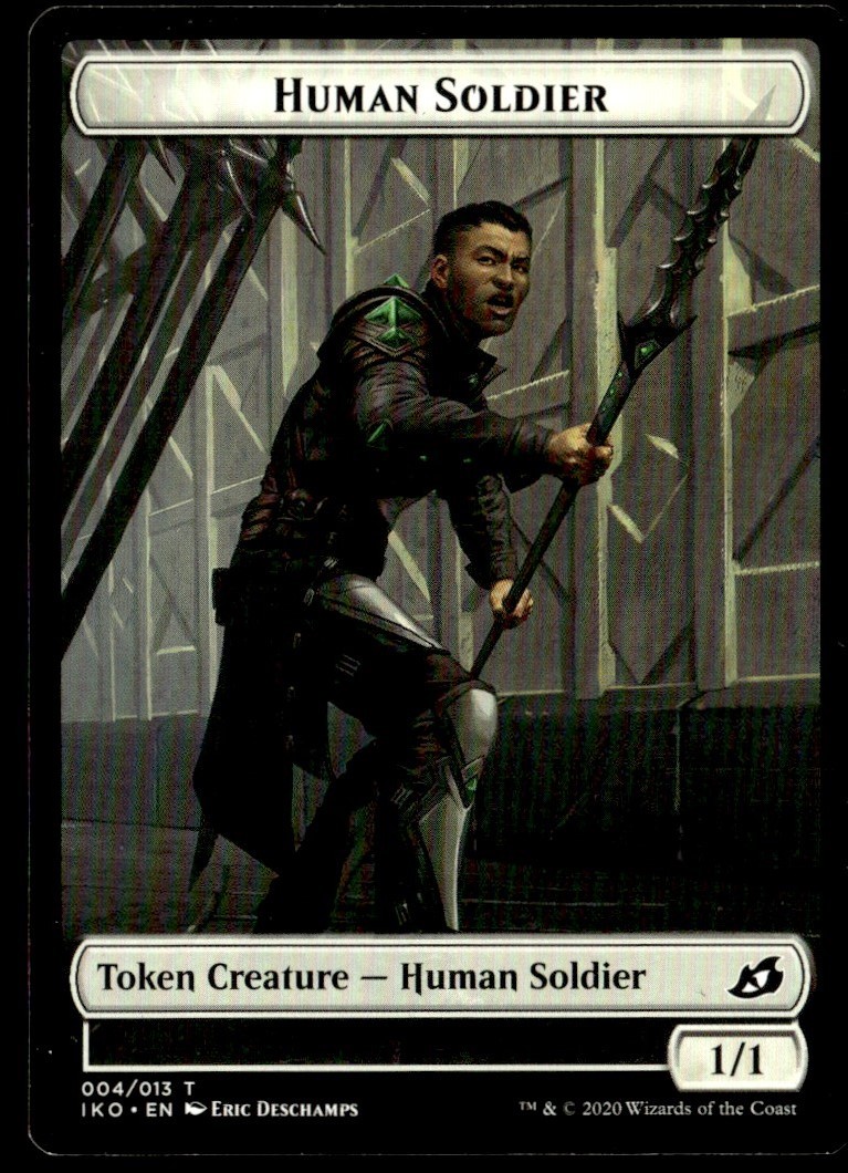 2020 Ikoria: Lair of Behemoths Tokens Human Soldier Token/Common #4