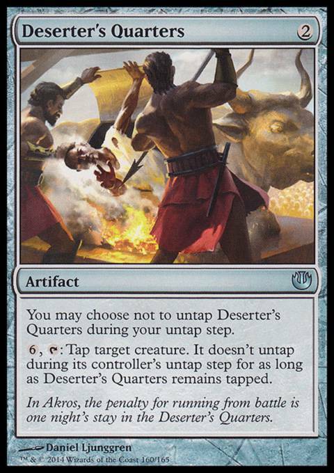 Magic the Gathering MTG Deserter’s Quarters (160) Journey into Nyx NM