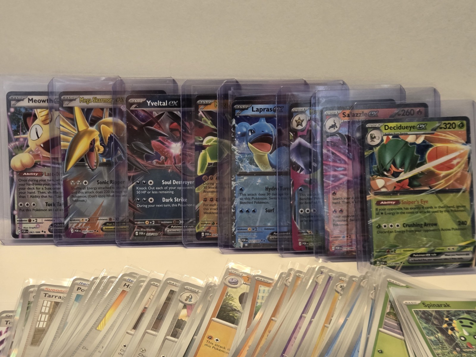 Pokemon Perfect Order 1-88 Every Common, Holo, Reverse Holo and Double Rare