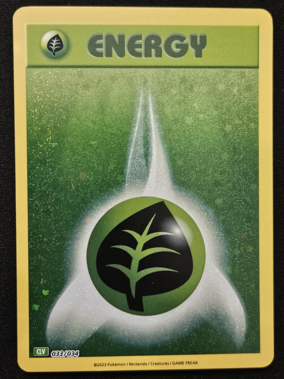 Grass Energy 033/034 CLV Classic Box Venusaur Deck Holo Pokémon TCG 2023 NM