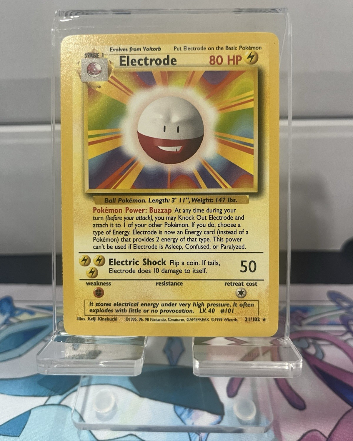 Electrode (Unlimited Base Set) 21/102 Rare