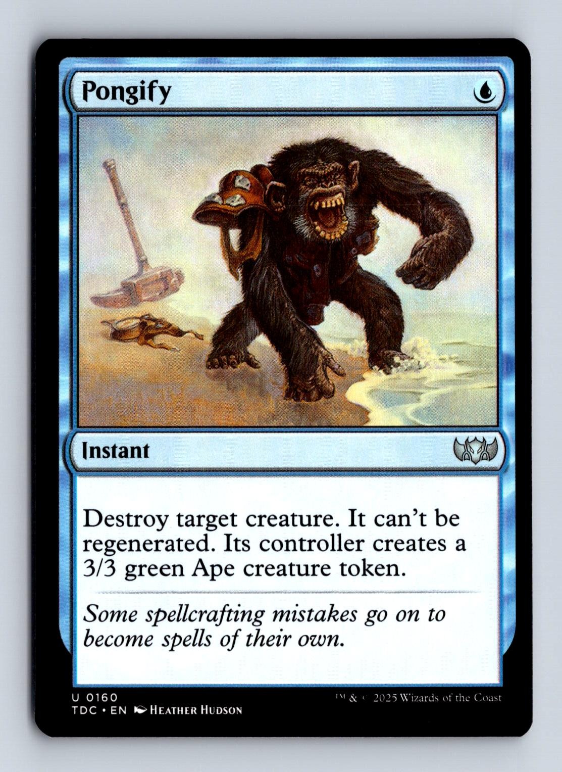 Pongify 160 UC Commander: Tarkir: Dragonstorm Magic: The Gathering NM/M