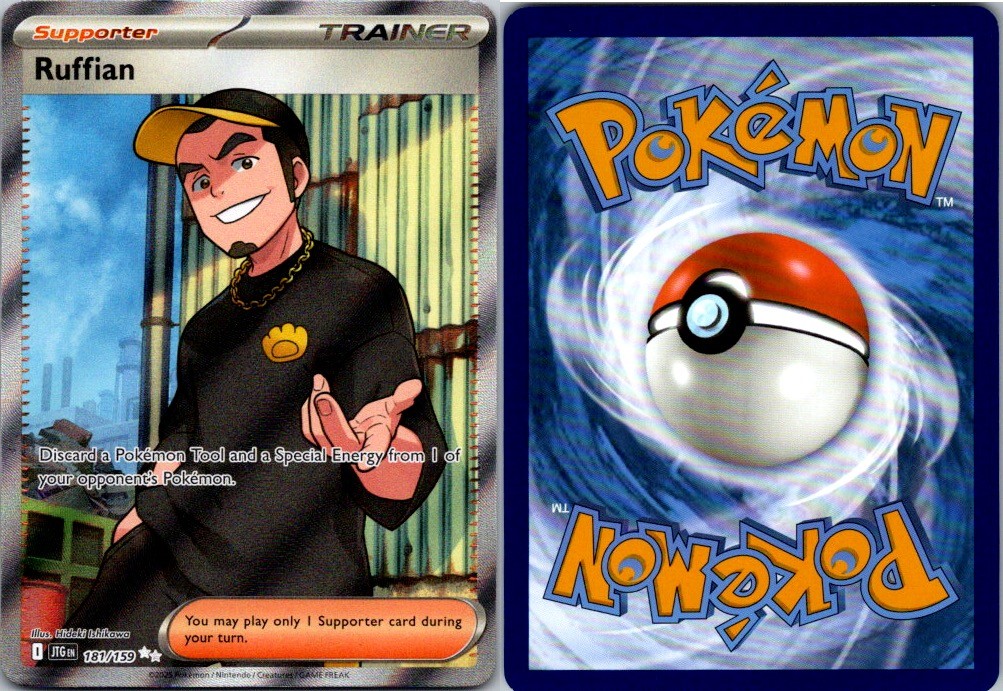 Ruffian – Holo Ultra Rare SV09: Journey Together Hideki Ishikawa NM