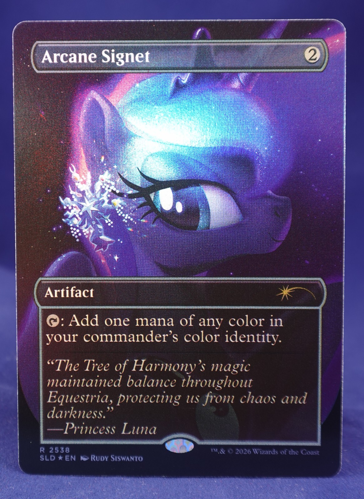 Arcane Signet (FOIL 2538) MTG – Secret Lair Drop My Little Pony SLD – NM