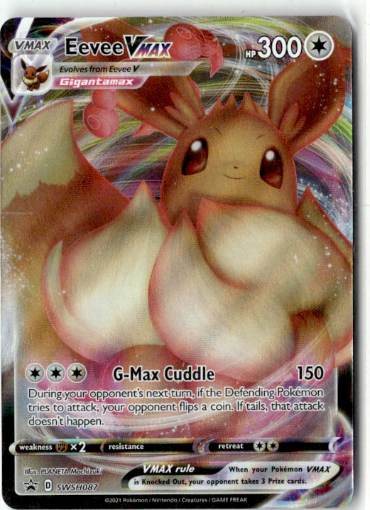 Eevee VMAX Holo Promo SWSH: Sword & Shield Promo Cards SWSH087 NM