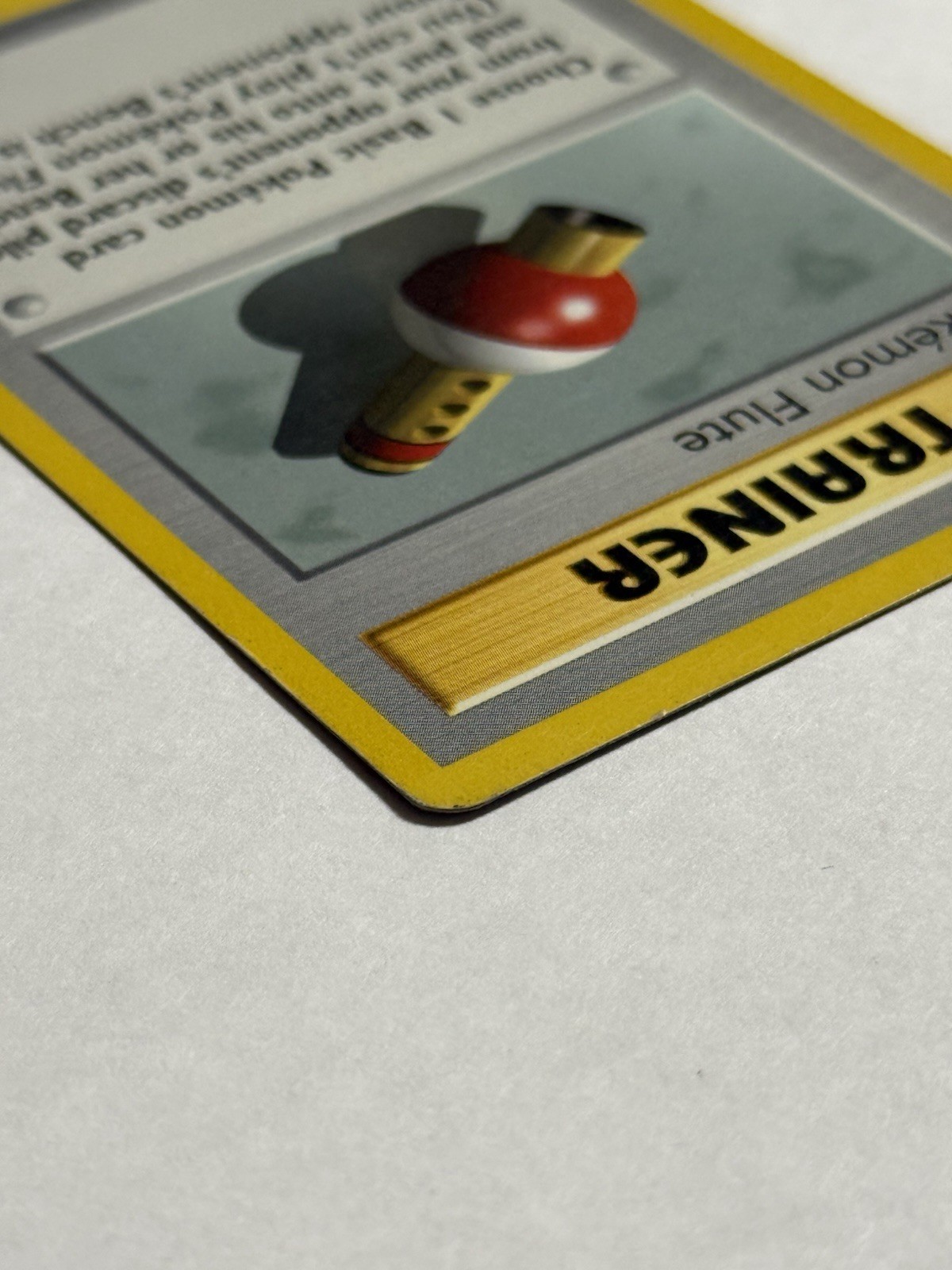 Pokemon Flute 086/102 Base Set (Shadowless) Regular MP
