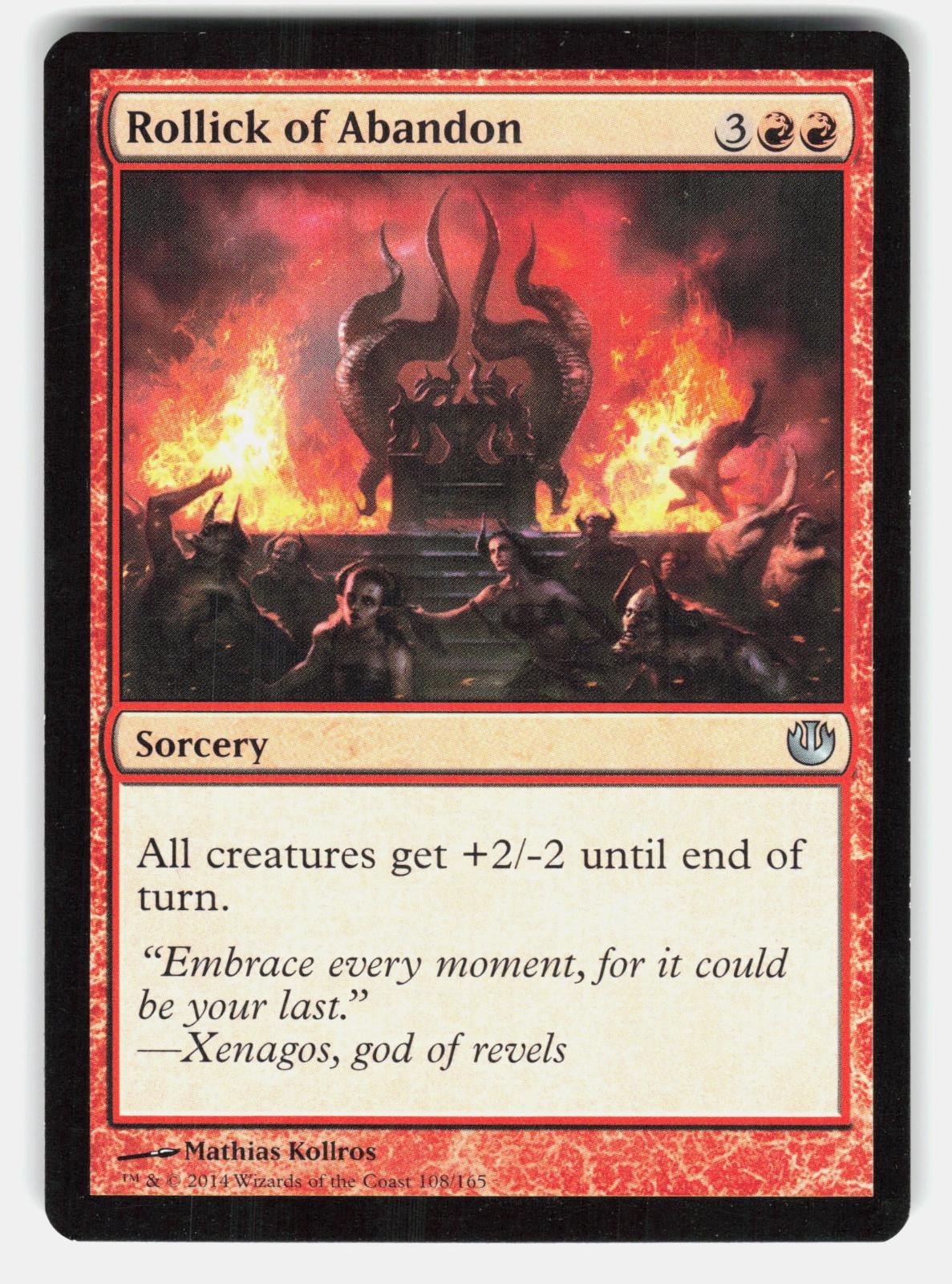 ROLLICK OF ABANDON – Magic: The Gathering – KOLLROS LP