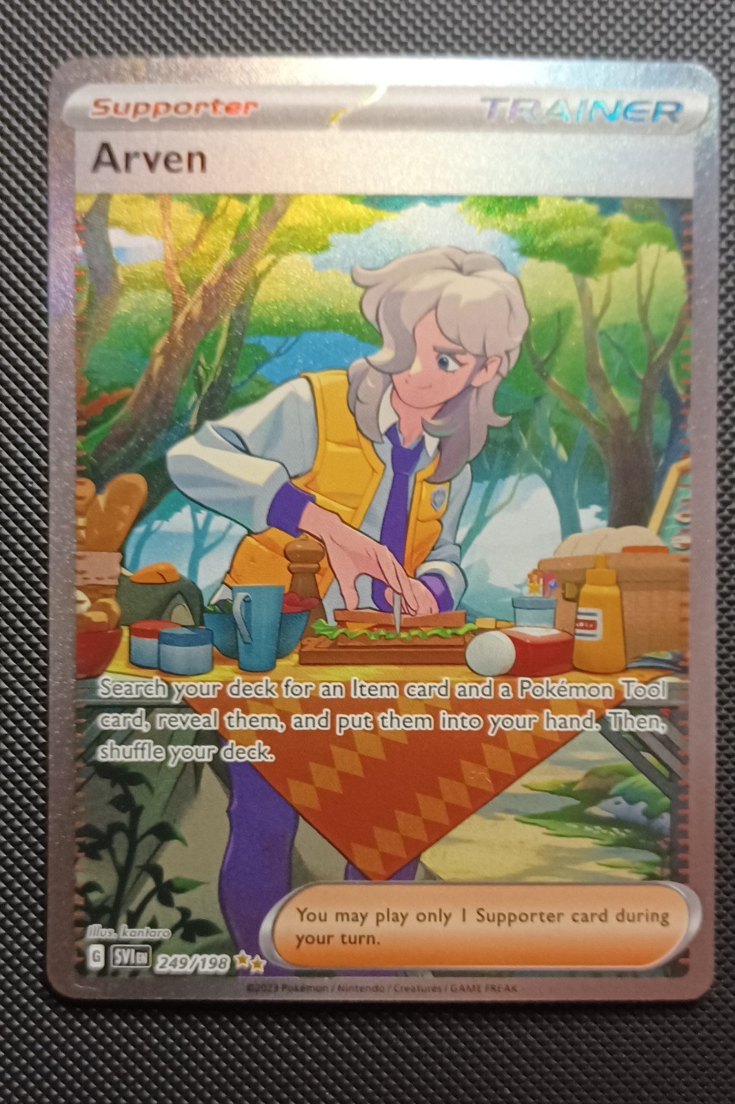 Arven 249/198 SV01: Scarlet & Violet Base Set Holo