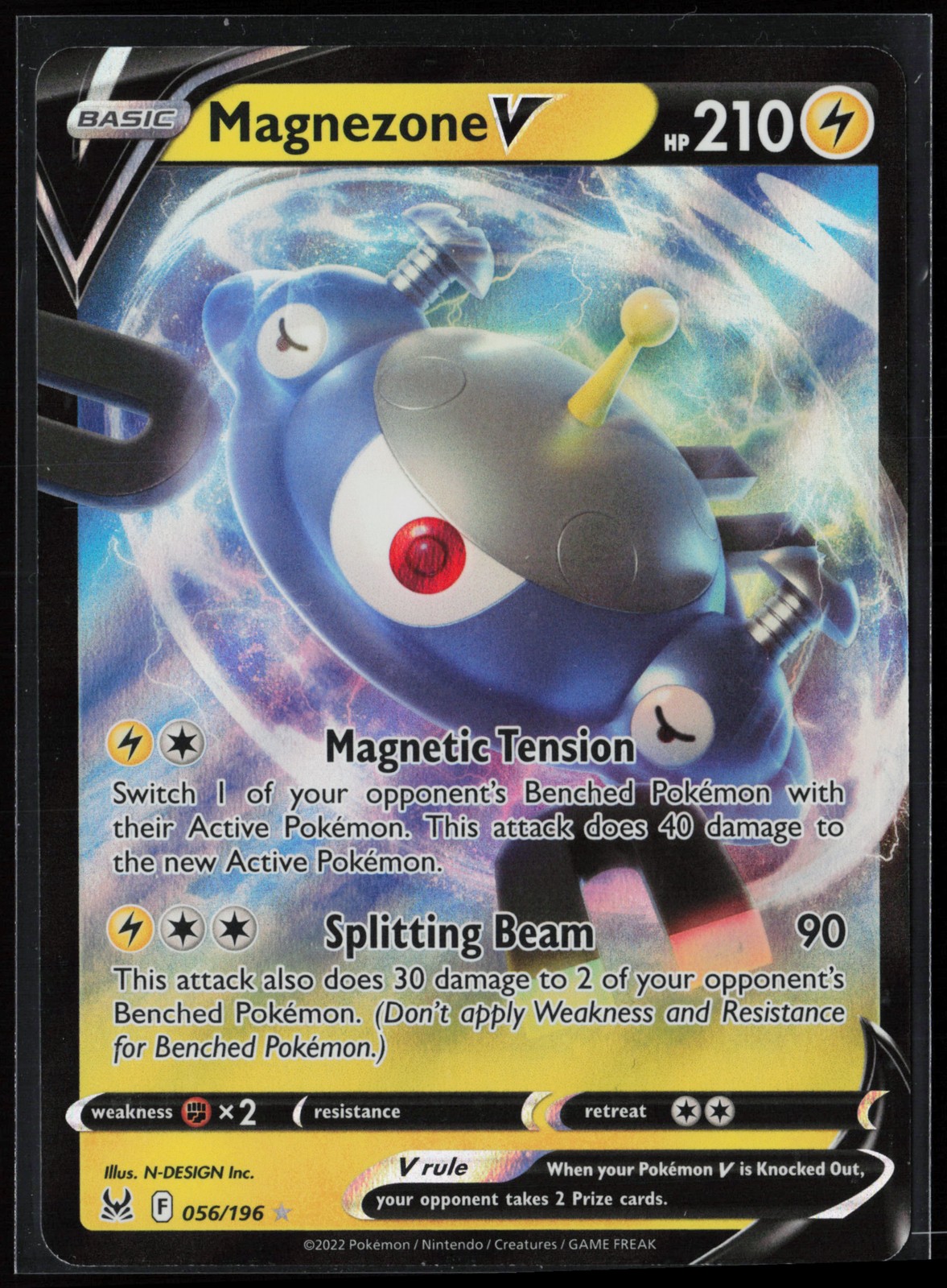 SWSH11: Lost Origin #056/196 Magnezone V
