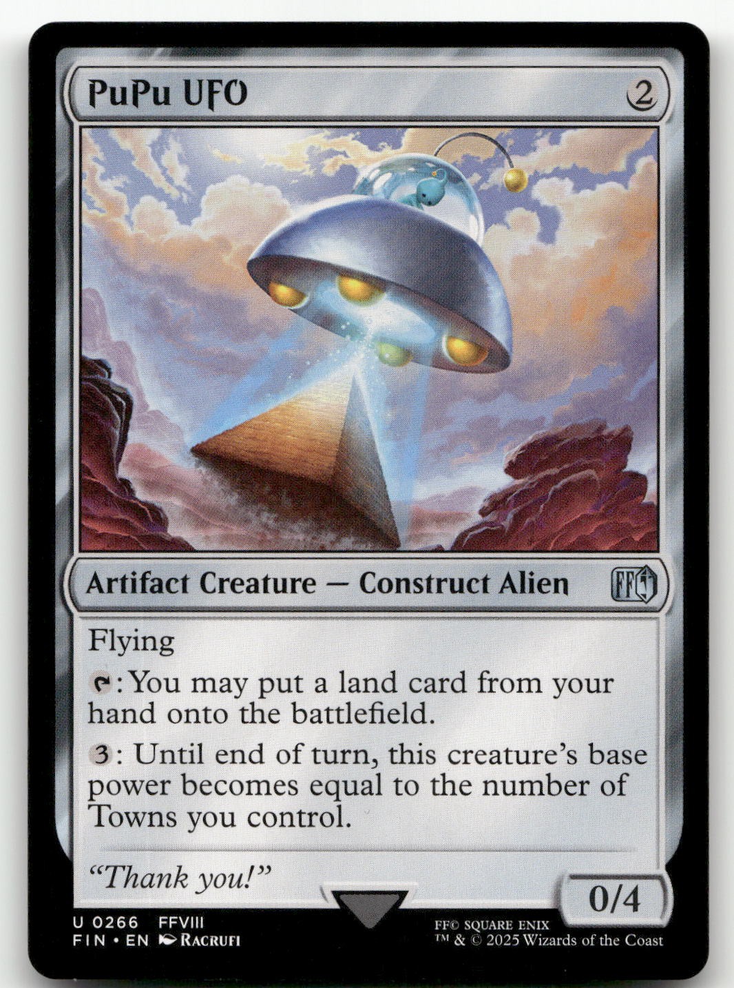 PuPu UFO #266 (NM) Final Fantasy FIN Magic MTG