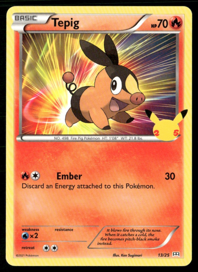 2021 Other – McDonald’s Collection 2021 Tepig Basic/Promo #13