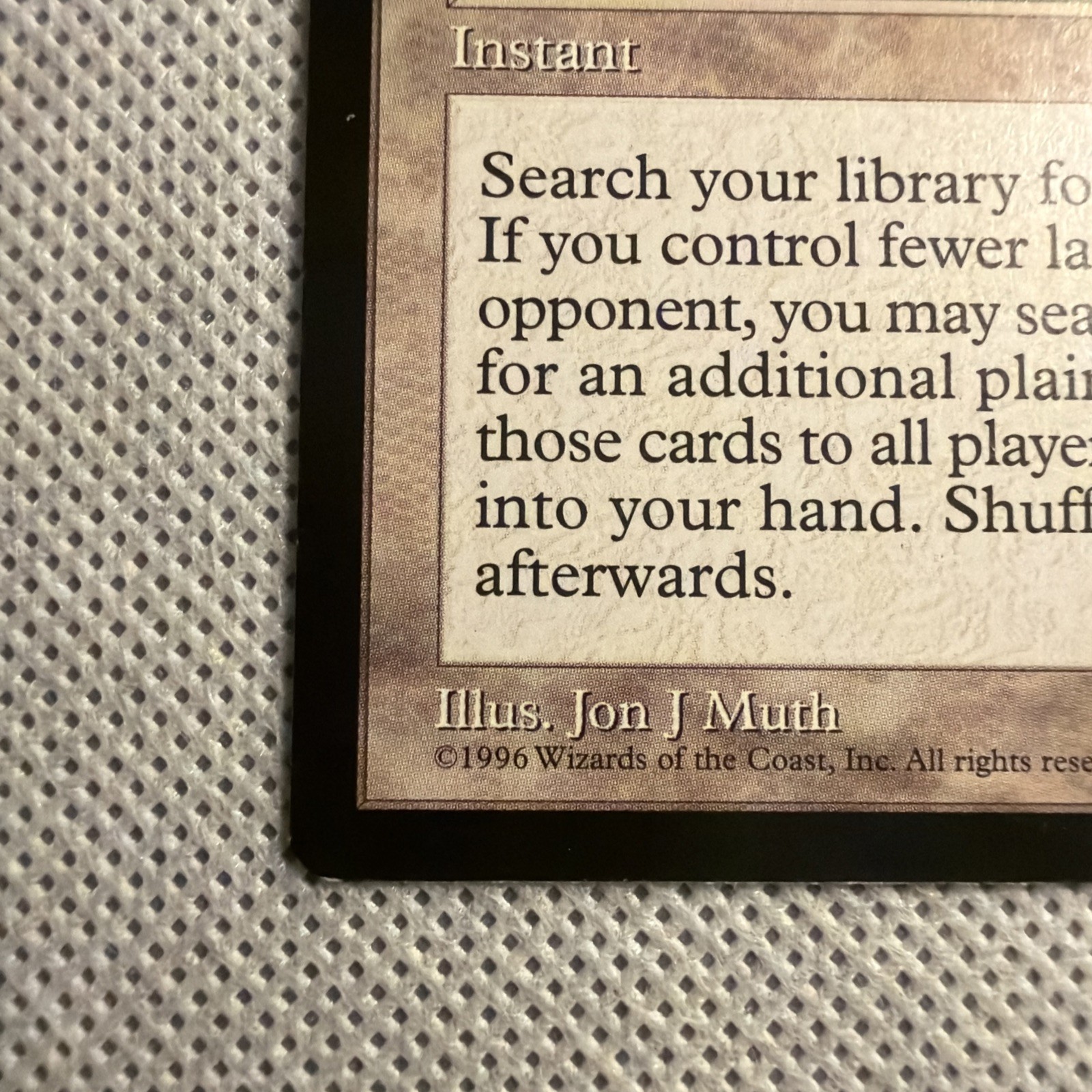 MTG Visions Tithe LP Magic The Gathering