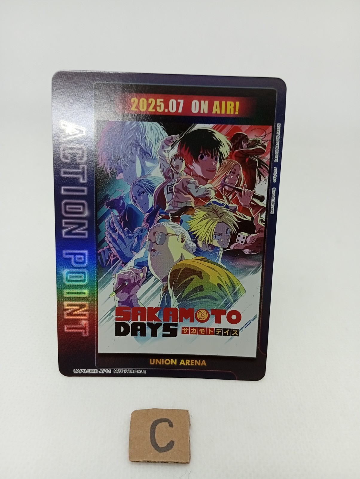 SAKAMOTO DAYS UAPR/SMD-AP01 Action Point Card Promo Union Arena Foil JP