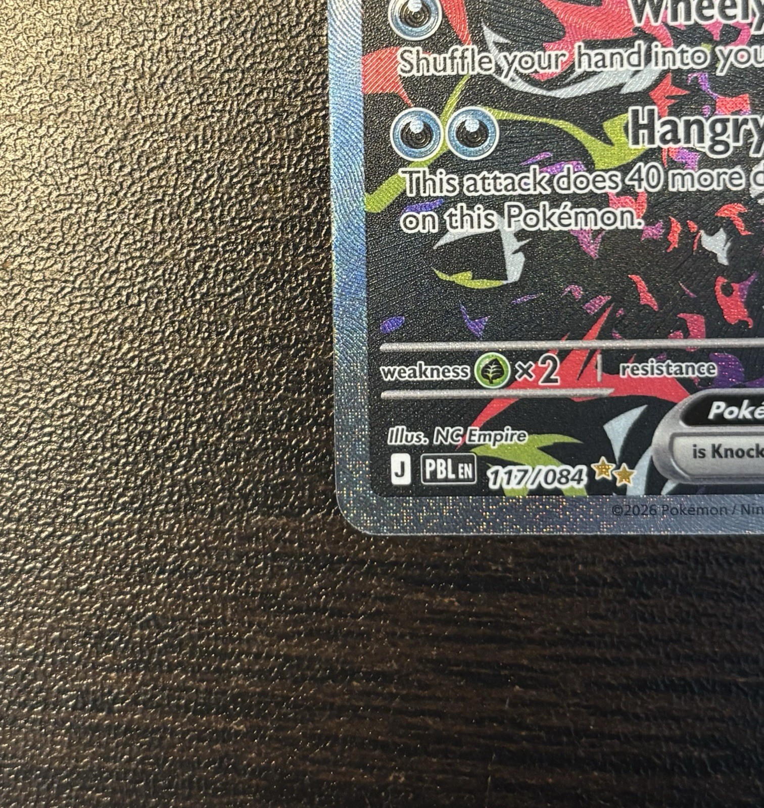 ✨ Morpeko ex 117/084 • PBL SIR • Prerelease card in hand • Ships fast from USA