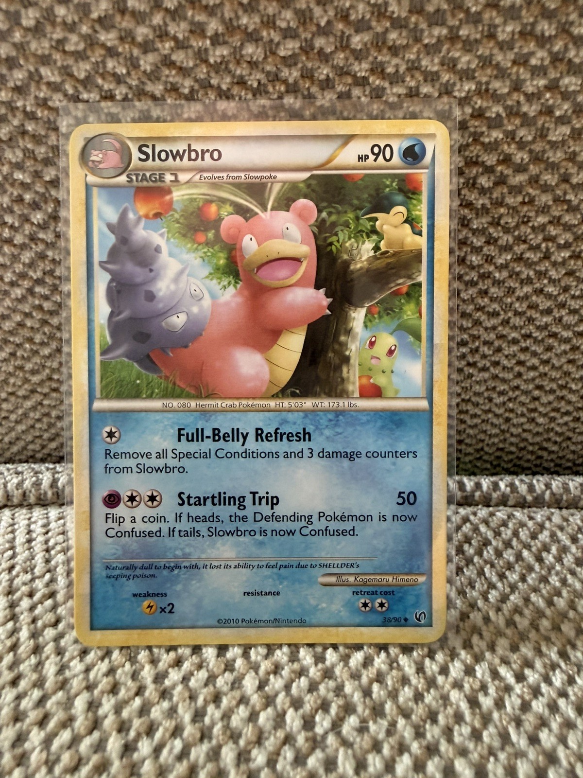 Slowbro 38/90 Undaunted Uncommon Pokemon TCG lp