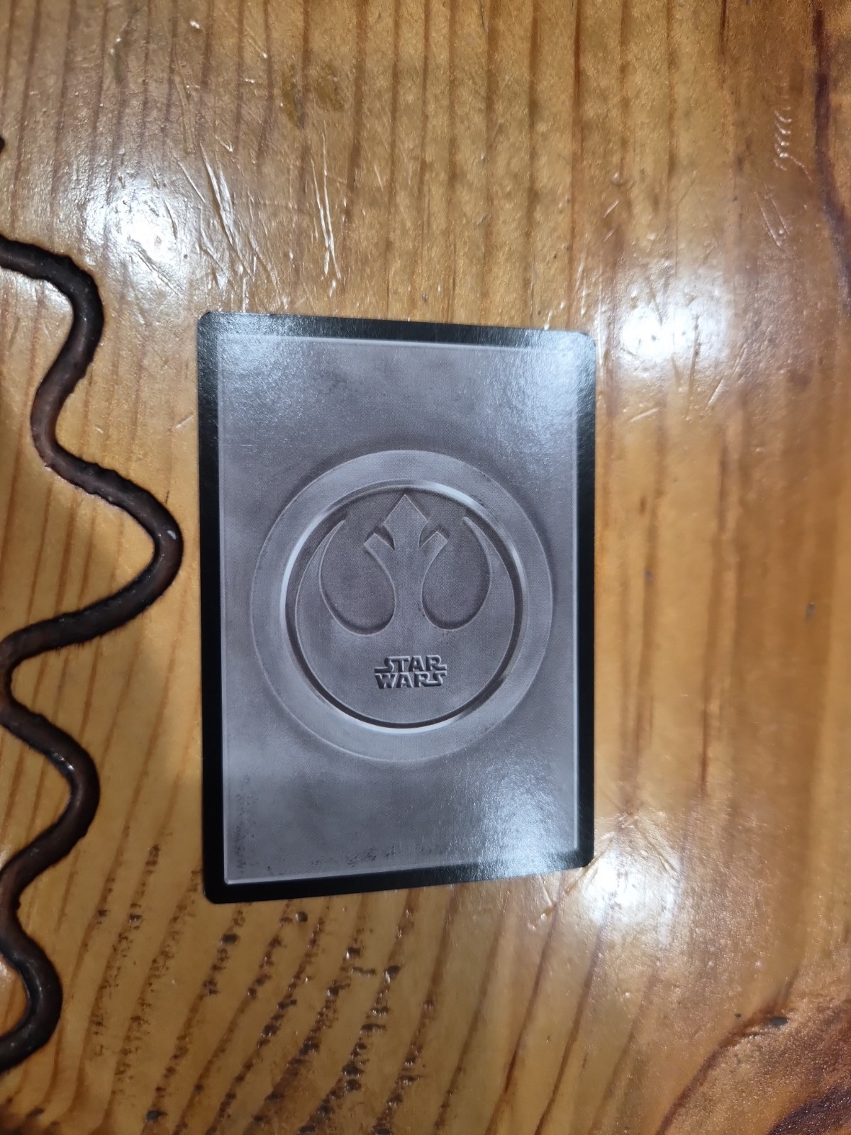 Star Wars CCG Han With Heavy Blaster Reflections II Foil Box Topper NM