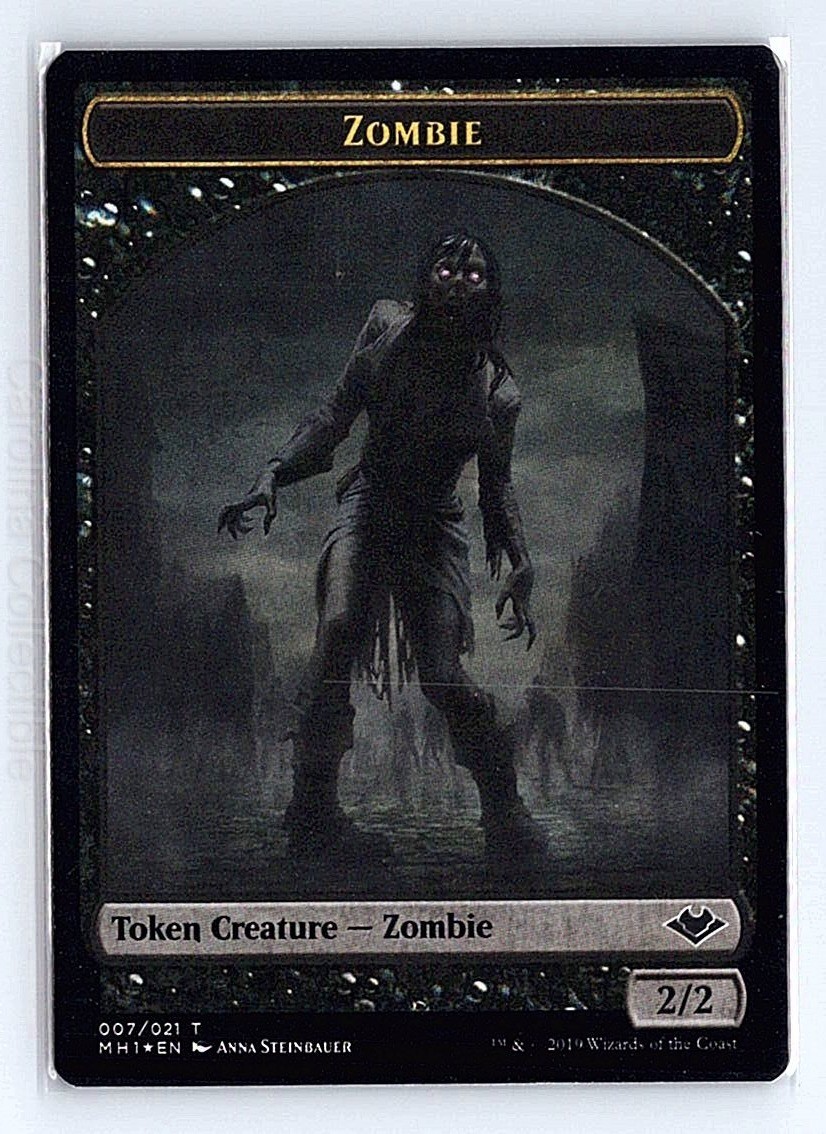 Zombie Token Foil Near Mint – Modern Horizons 7 Magic: The Gathering
