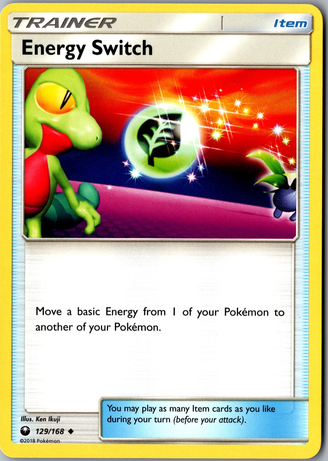 Energy Switch 129/168 Uncommon Celestial Storm Lightly Played Pokemon Card