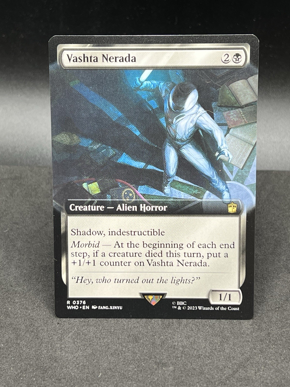 Vashta Nerada (Extended Art) Universes Beyond: Doctor Who Regular
