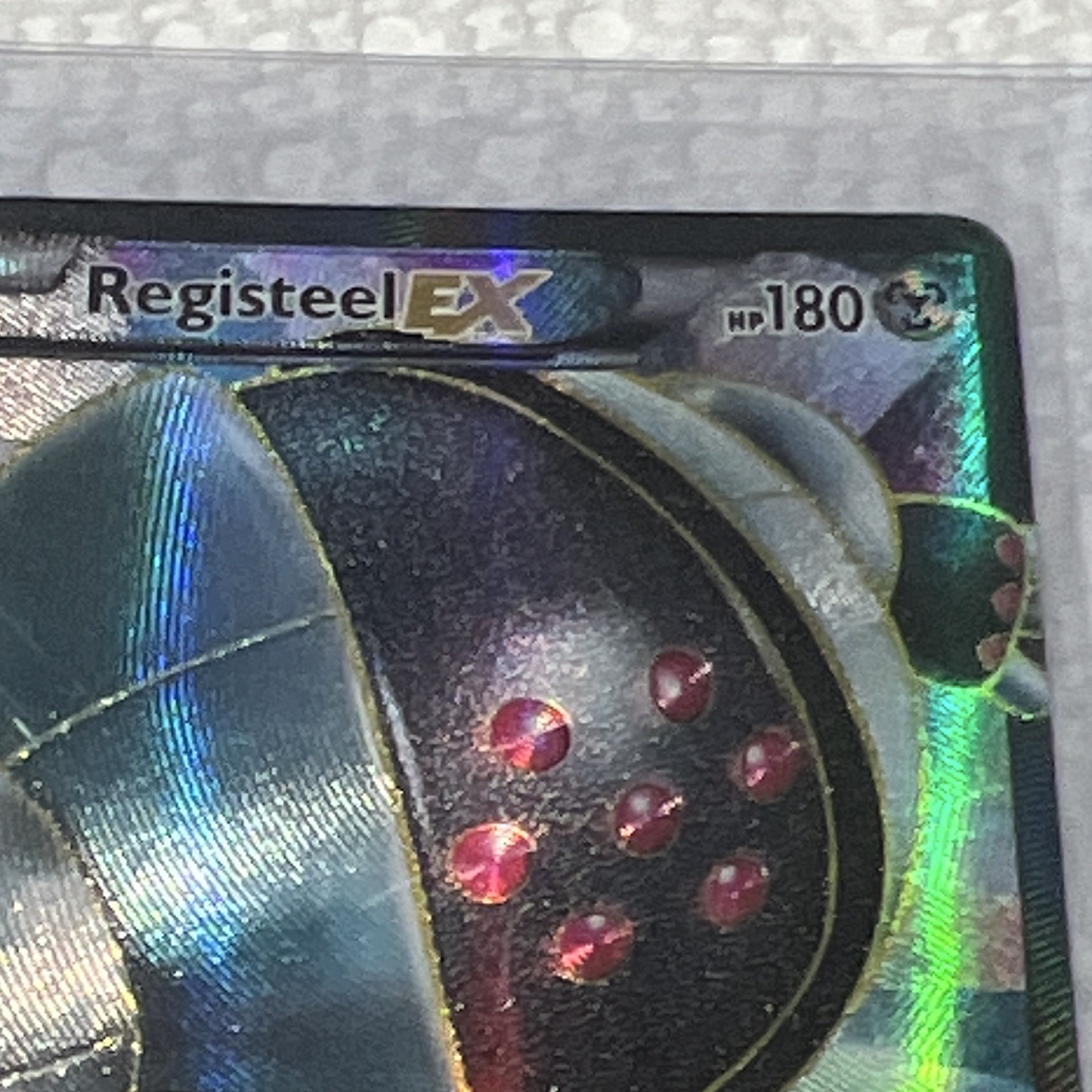 The Pokémon Company Registeel EX 67/124 Fates Collide Ultra Rare Holo 180HP