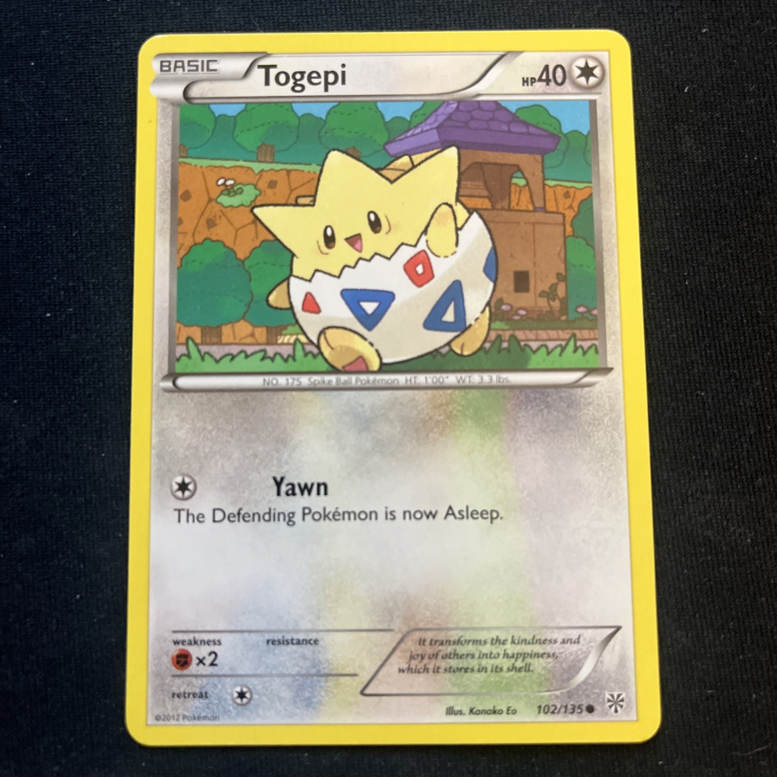 NM Togepi 102/135 Plasma Storm Regular
