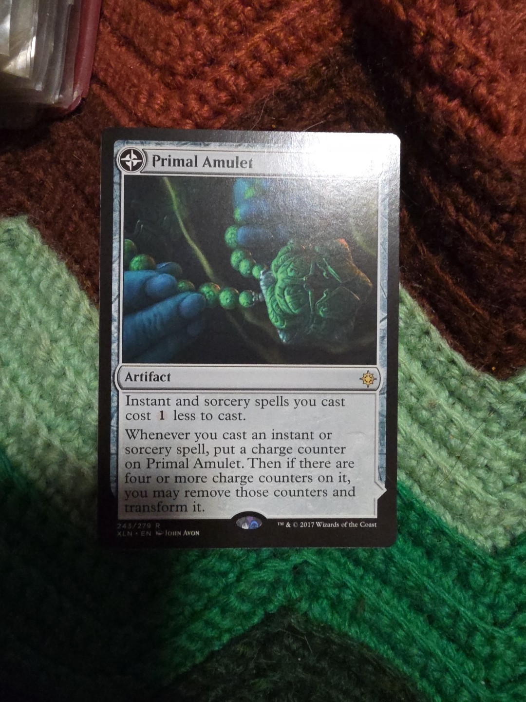 Primal Amulet Ixalan Regular