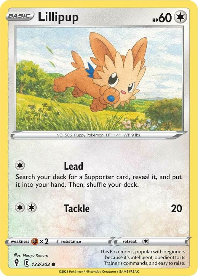 Lillipup – 133/203 – Common – Near Mint