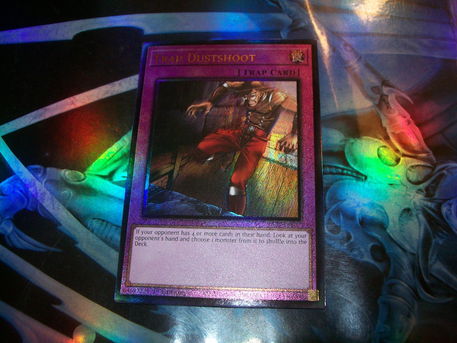 Trap Dustshoot 1st Edition Ultimate Rare RA05-EN077 Yu-Gi-Oh!