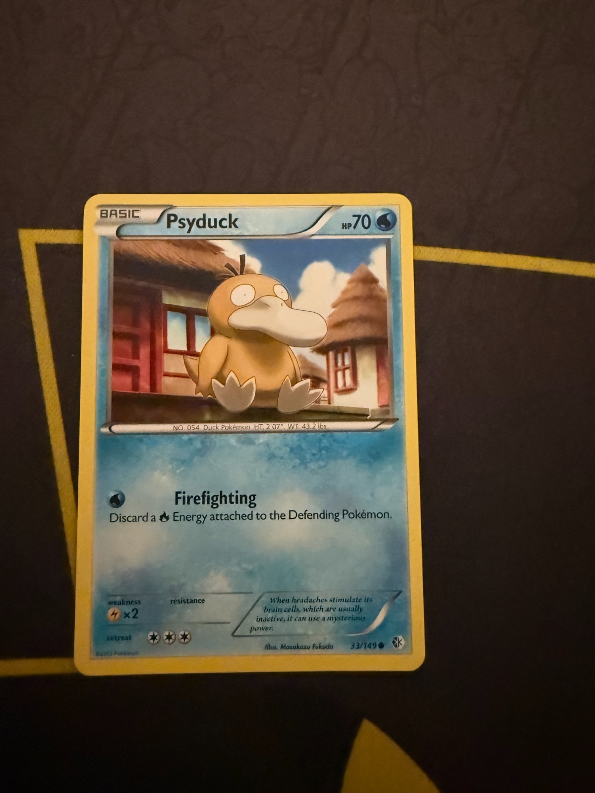 Boundaries Crossed Pokémon TCG Psyduck LP 33/149